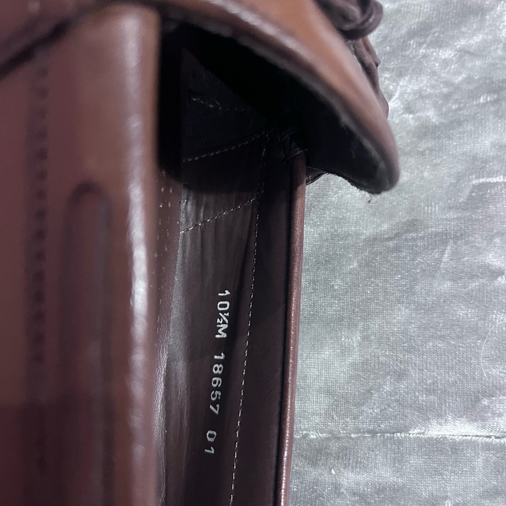 Hush Puppies Men's Tassel Loafers in Rich Brown - Picture 7 of 8